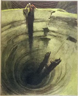 Dante Alighieri Illustrations Impressions: Dante in Hell