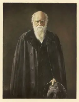 Charles Darwin Portrait Impressions: Darwin (Collier)
