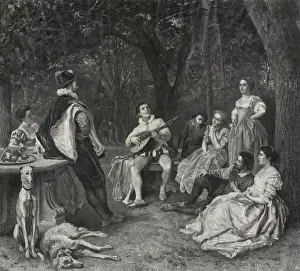 Vintage Book Cover Designs Impressions: The decameron