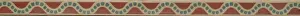 Natural History Museum Interior Impressions: Decorative border from ceiling panel