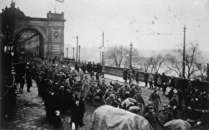 Germany Economic Crisis Impressions: Defeated Troops Return