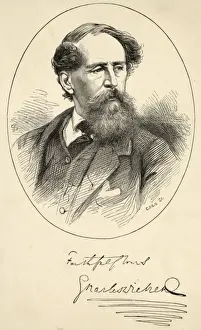 Charles Dickens Portrait Impressions: Dickens Cp&g