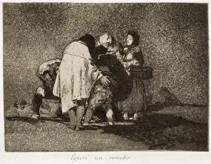 Old Master Print Collection Impressions: There was nothing to be done and he died