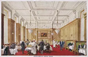 Vintage London Restaurants Impressions: Dinner at Simpsons C1905