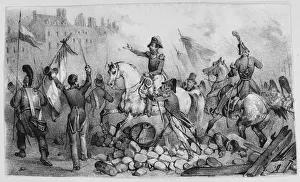 Revolutionary War Scenes Impressions: Directing the Fighting