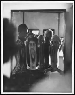 Smiling Faces Of The Past Impressions: Distorting Mirror