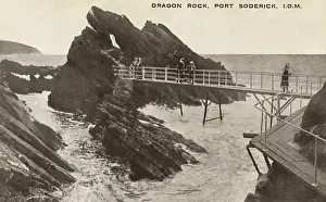 Île De Man Impressions: Roche du Dragon - Port Soderick - Île de Man
