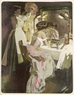 Vintage Beauty Standards Impressions: At Dressing Table