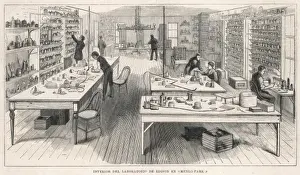 Thomas Edison Laboratory Impressions: Edisons Workshop