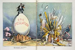 Puck Magazine Illustrations Impressions: Egg speculation