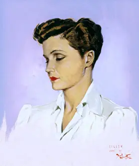 David Wright Artist Impressions: Eileen Shaw by David Wright