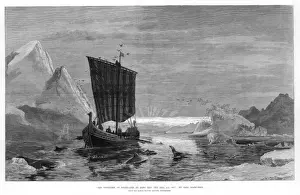 9th Century History Impressions: Eric the Red Sails