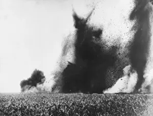 World War 1 Battlefield Impressions: Mine exploding 1917