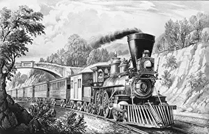 Historic Train Photography Impressions: The express train
