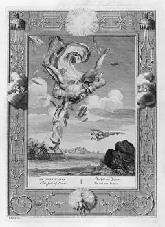 Icarus Myth Impressions: The Fall of Icarus