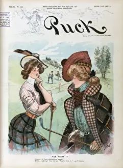 Vintage Golf Art Impressions: Far from it