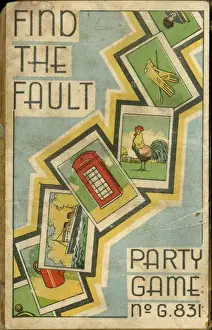 Find The Fault Card Game Impressions: Find the Fault card outer wrapper