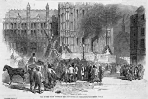 Victorian Era Architecture Images Impressions: Fire in Clock Tower