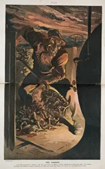 Puck Magazine Art Impressions: The fireman
