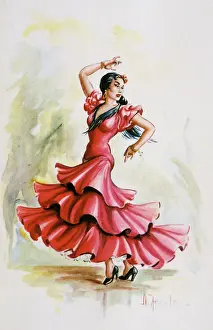 Espagne Impressions: Danseuse de flamenco