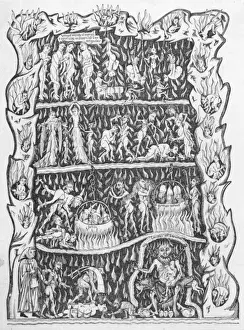 12th Century Art Impressions: Flames of Hell