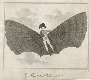 Historical Fantasy Art Impressions: The Flying Man