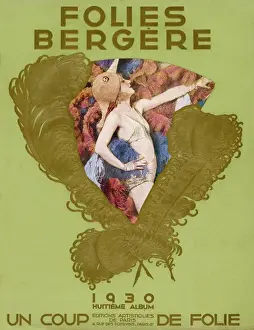 French Entertainment History Impressions: Folies Bergere Programme