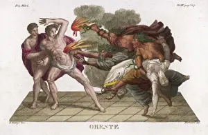 Greek Tragedy Illustrations Impressions: FURIES