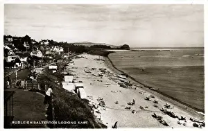 Vue densemble, Budleigh Salterton, Devon.