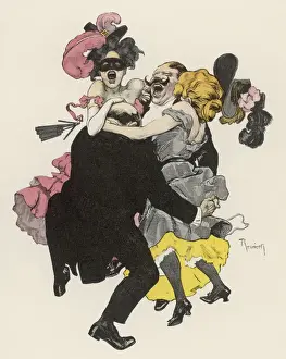 Mary Evans Prints Collection Impressions: Two German Couples 1908