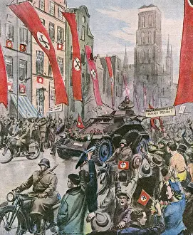 World War 2 Events Impressions: Germans in Danzig