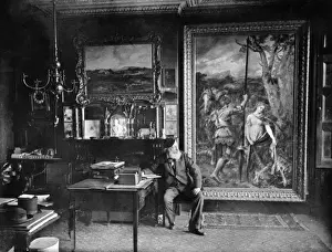Sir John Gilbert Artist Impressions: Gilbert in Studio