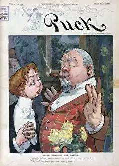 Puck Magazine Illustrations Online Impressions: Going through the rapids