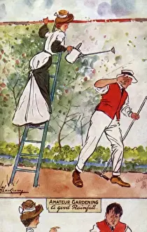 Watering Can Illustration Impressions: A Good Rainfall