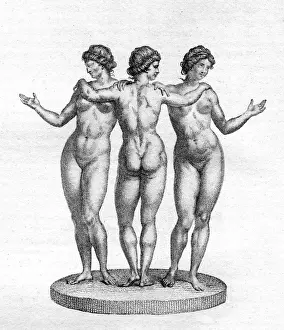Greek Mythology Artwork Impressions: The Three Graces