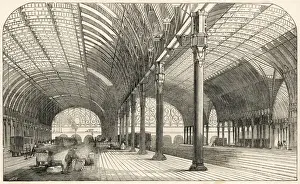 Isambard Kingdom Brunel Impressions: La gare de terminaison du Grand Chemin de fer Occidental à la station Paddington