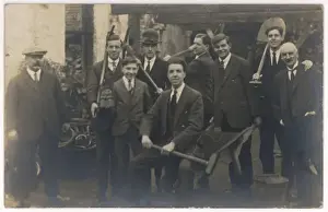 Social History Images Impressions: Group of Workmen C1910