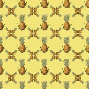 L'histoire Se Répète Impressions: Motif Répétitif - Ananas.