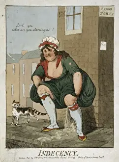 British Cartoons Impressions: Indecency