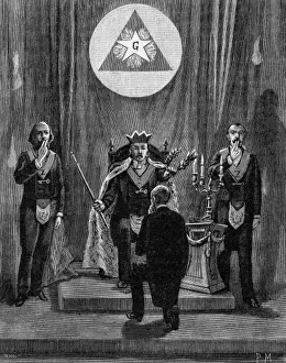 Freemason Initiation Ceremony Impressions: Initiation to the Master of Secrets