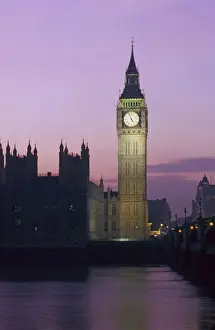 London Cityscape At Sunset Impressions: (insert)