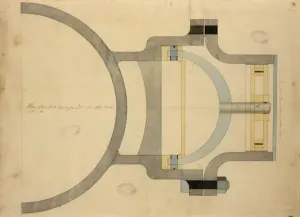 Photos Des Archives De L'IMechE Impressions: Piston, dessin par David Joy (?)
