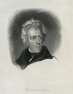 Andrew Jackson Lithograph Impressions: Jackson