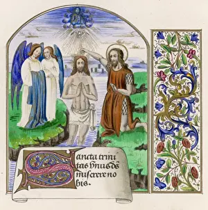 Jésus est baptisé