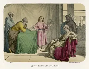 Christian Art Prints Online Impressions: Jesus & Doctors (B. E. E. )