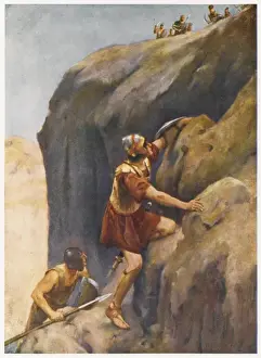 Biblical Illustrations Online Impressions: Jonathans Attack