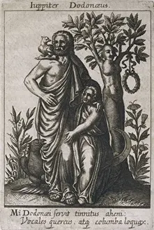 Ancient Greek Gods Artwork Impressions: Jupiter Dodoneus