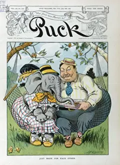 Puck Magazine Artwork Impressions: Just made for each other