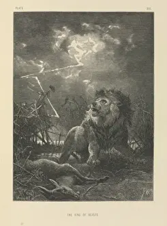 Wild Animal Art Impressions: The King of Beasts