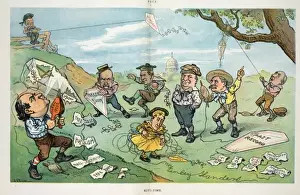 Puck Magazine Illustrations Impressions: Kite time